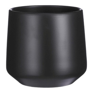 Osłonka ceramiczna Amber czarna 17cm