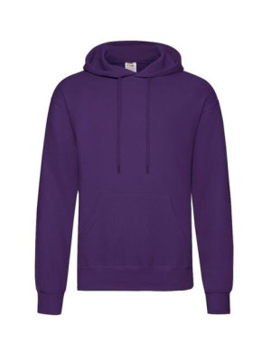 Fruit of the Loom Bluza męska Classic kangurka purpurowy (PE) XL