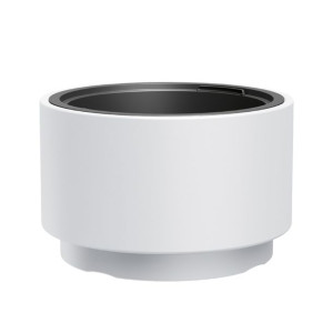 Doniczka Cylinder niski biały 30cm