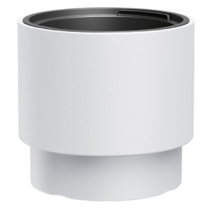 Doniczka Cylinder wysoki biały 40cm