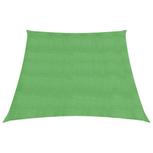 Żagiel przeciwsłoneczny, 160 g/m², jasnozielony, 3/4x3 m, HDPE