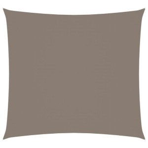Żagiel ogrodowy, tkanina Oxford, kwadratowy, 6x6 m, taupe