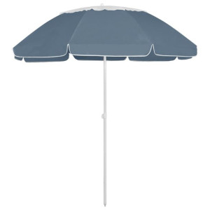 Parasol plażowy, niebieski, 300 cm
