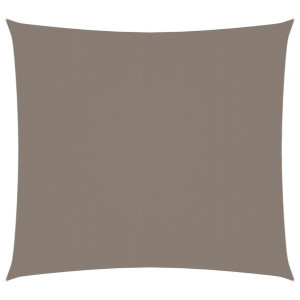 Prostokątny żagiel ogrodowy, tkanina Oxford, 2,5x3 m, taupe