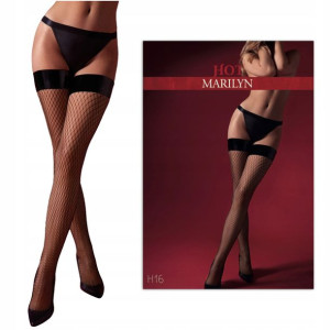 Pończochy Samonośne Kabaretki Sexy 1/2