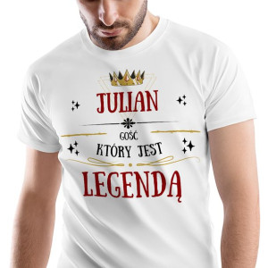 T-Shirt Męski Dla Juliana Koszulka S Prezent