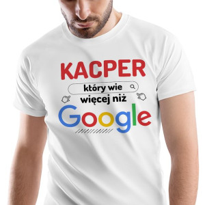 T-Shirt Męski Dla Kacpra Koszulka XXL Prezent
