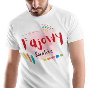 T-Shirt Męski Dla Karateki Koszulka XL Prezent