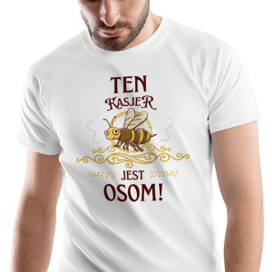 T-Shirt Męski Dla Kasjera Koszulka M Prezent
