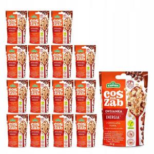 Kupiec Owsianka Energia Czekolada i Kawa 16 x 35g
