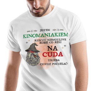 T-Shirt Męski Dla Kinomaniaka Koszulka XXL Prezent