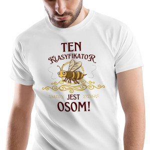 T-Shirt Męski Dla Klasyfikatora Koszulka S Prezent