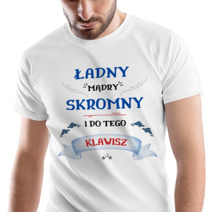 T-Shirt Męski Dla Klawisza Koszulka S Prezent