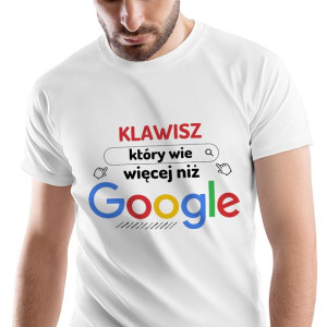 T-Shirt Męski Dla Klawisza Koszulka XL Prezent