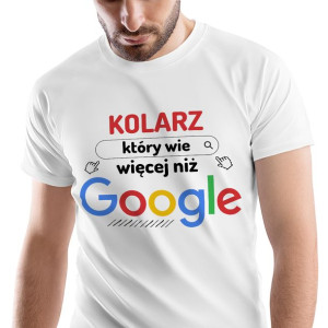 T-Shirt Męski Dla Kolarza Koszulka M Prezent