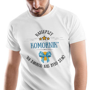 T-Shirt Męski Dla Komornika Urodziny L Prezent