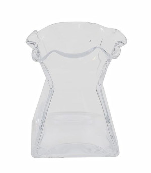 Wazon szklany falisty 20cm