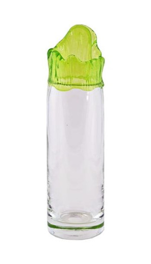 Wazon cylinder tuba Kolor niski - zielony