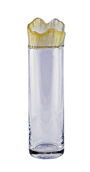 Wazon cylinder tuba Kolor niski - Żółty