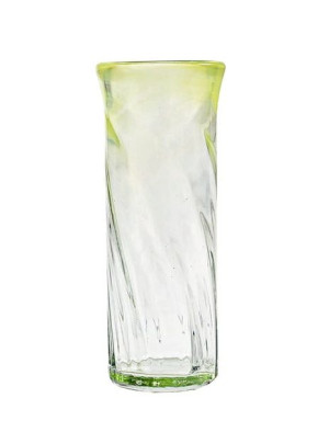 Szklany cylinder Optyk zielony