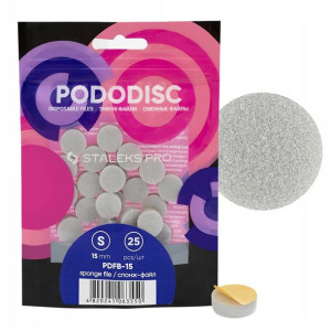 STALEKS 25x Nakładki wymienne polerki PODODISC S