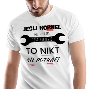 T-Shirt Męski Dla Kornela Koszulka XXL Prezent
