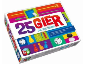 Gry planszowe 25 Gier dla całej rodziny  GR0296