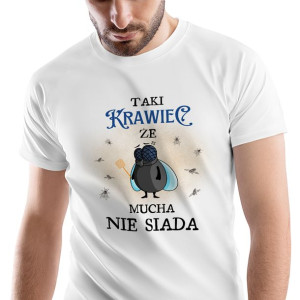 T-Shirt Męski Dla Krawca na Urodziny S Prezent