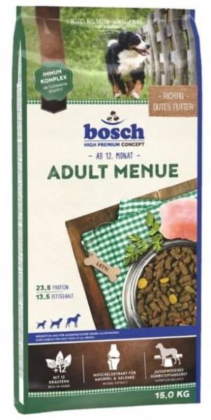 Bosch Adult Menue 15kg warzywa zioła