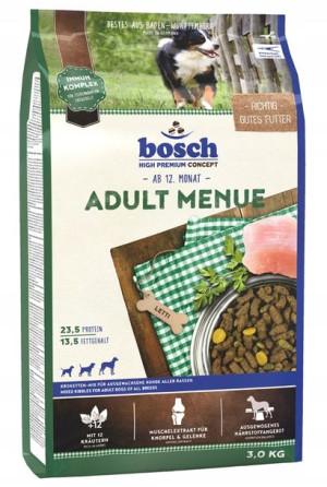 Bosch Adult Menue 3kg warzywa zioła