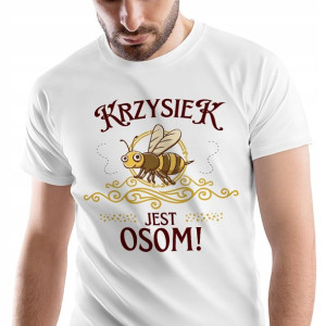 T-Shirt Męski Dla Krzyśka Koszulka S Prezent