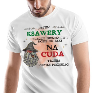 T-Shirt Męski Dla Ksawerego Koszulka L Prezent