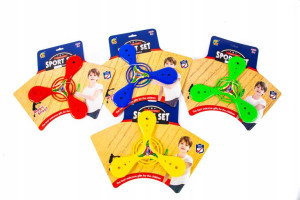 Dysk Latający Talerz Frisbee Zestaw 4szt