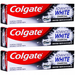 Colgate Advanced White Pasta Aktywny Węgiel 3 Szt