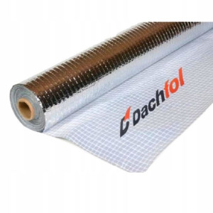 Folia dachowa paroizolacyjna 110g ALU Dachfol 75m2