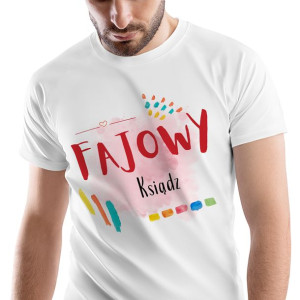 T-Shirt Męski Dla Księdza Koszulka M Prezent