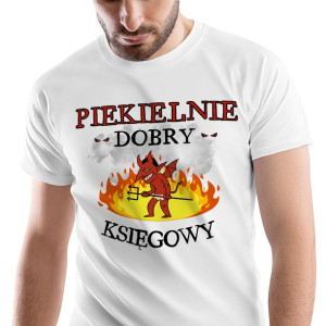 T-Shirt Męski Dla Księgowego Koszulka M Prezent