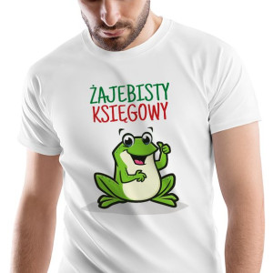 T-Shirt Męski Dla Księgowego Koszulka M Prezent