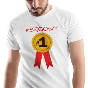 T-Shirt Męski Dla Księgowego Koszulka S Prezent