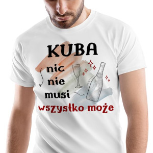 T-Shirt Męski Dla Kuby Koszulka L Prezent