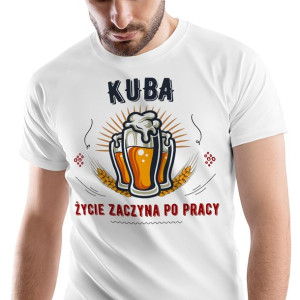 T-Shirt Męski Dla Kuby Koszulka S Prezent