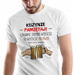 T-Shirt Męski Dla Kuzyna Koszulka M Prezent