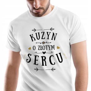 T-Shirt Męski Dla Kuzyna Koszulka M Prezent