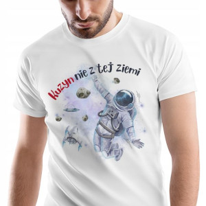 T-Shirt Męski Dla Kuzyna Koszulka XL Prezent