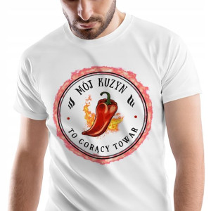 T-Shirt Męski Dla Kuzyna Koszulka XXL Prezent