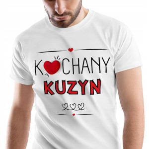 T-Shirt Męski Dla Kuzyna Koszulka XXL Prezent