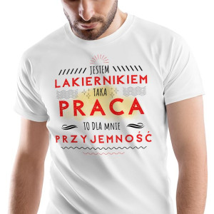 T-Shirt Męski Dla Lakiernika Koszulka L Prezent
