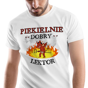 T-Shirt Męski Dla Lektora Koszulka S Prezent