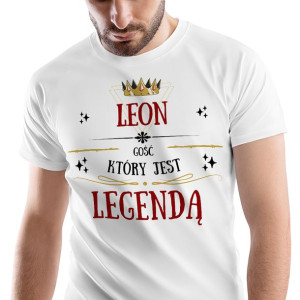T-Shirt Męski Dla Leona Koszulka XL Prezent