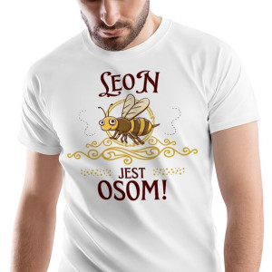 T-Shirt Męski Dla Leona Koszulka XXL Prezent